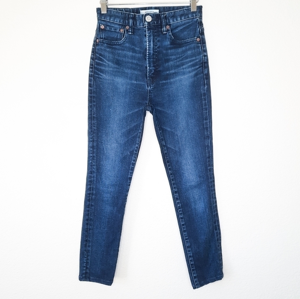 Moussy Vintage Crop Denim Skinny Jeans 25